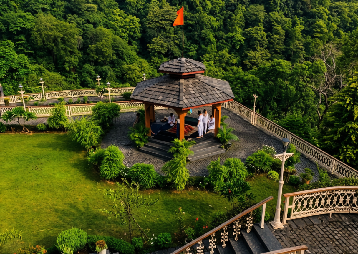 Abhayaranya Yoga Ashram, Rishikesh — Dios Arch Design